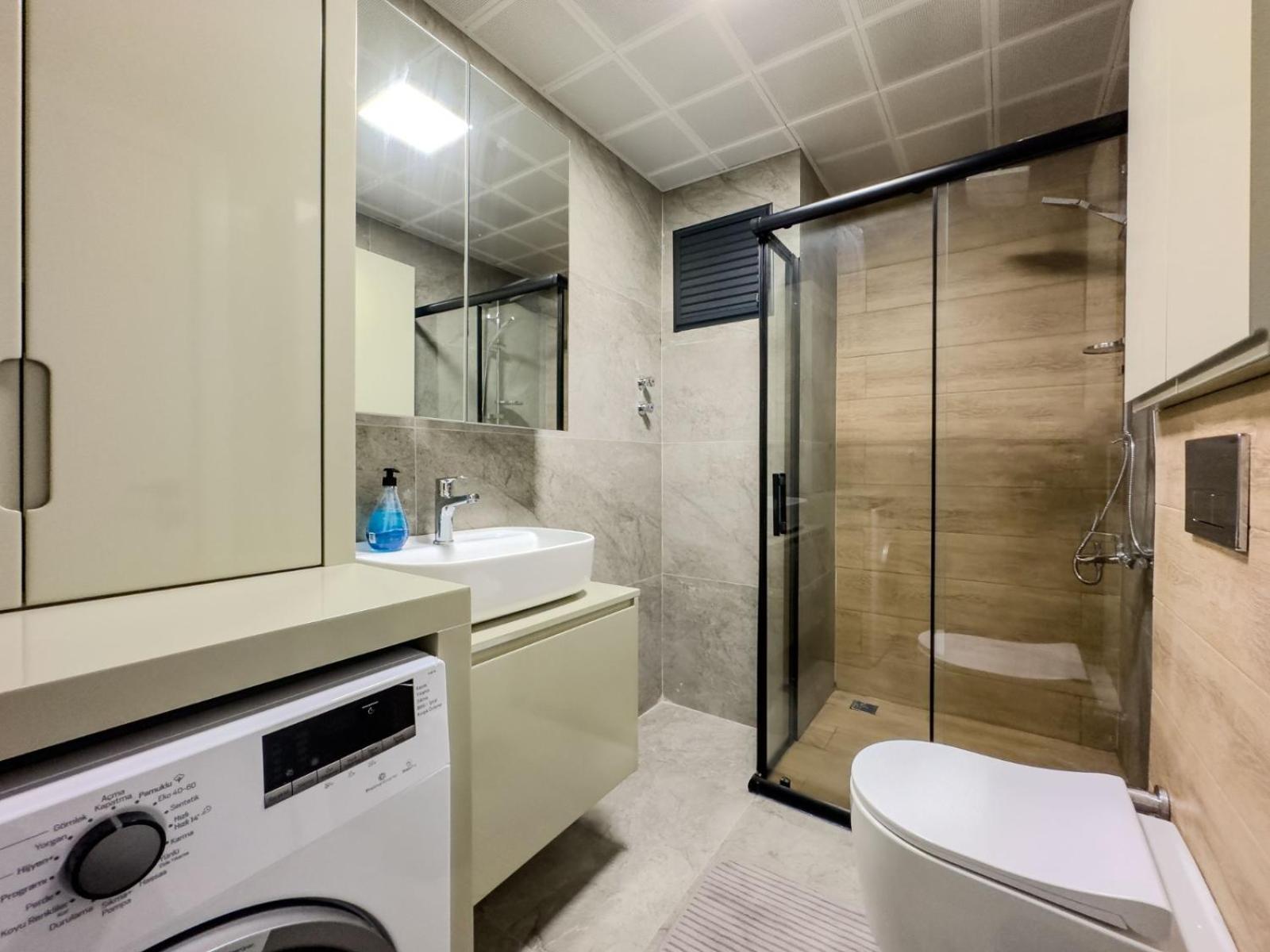 Antalya Havalimanina Yakin Havuzlu 1+1 Lux Daire Luaran gambar